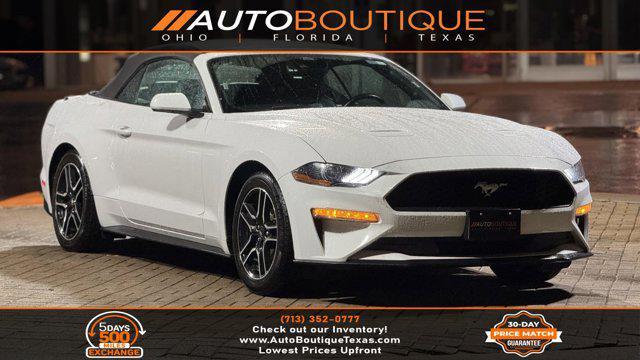 used 2022 Ford Mustang car, priced at $20,000