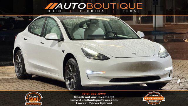 used 2021 Tesla Model 3 car, priced at $24,000