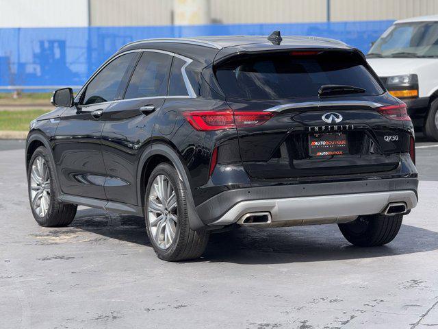 used 2021 INFINITI QX50 car, priced at $25,900