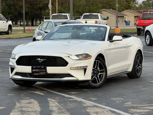 used 2022 Ford Mustang car, priced at $19,500