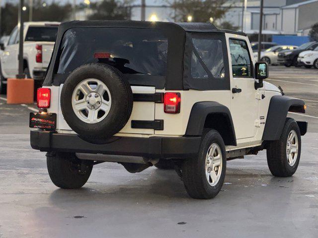 used 2018 Jeep Wrangler JK car, priced at $21,500