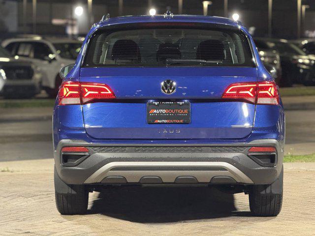 used 2024 Volkswagen Taos car, priced at $21,400