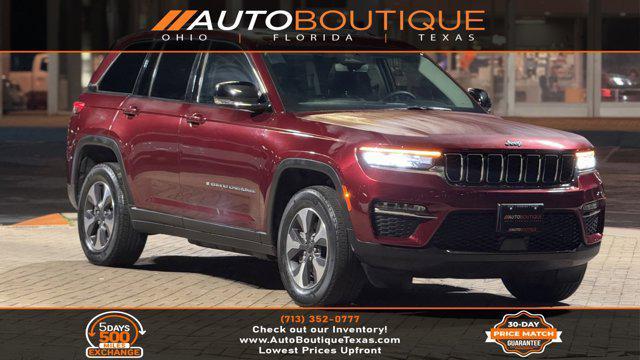 used 2022 Jeep Grand Cherokee 4xe car, priced at $28,510