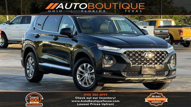 used 2020 Hyundai Santa Fe car, priced at $16,500