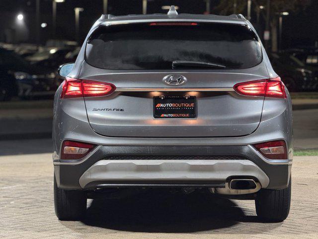 used 2019 Hyundai Santa Fe car, priced at $15,000