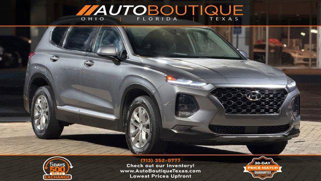 used 2019 Hyundai Santa Fe car, priced at $15,000