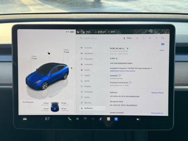 used 2024 Tesla Model Y car, priced at $35,900