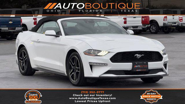 used 2022 Ford Mustang car, priced at $20,000