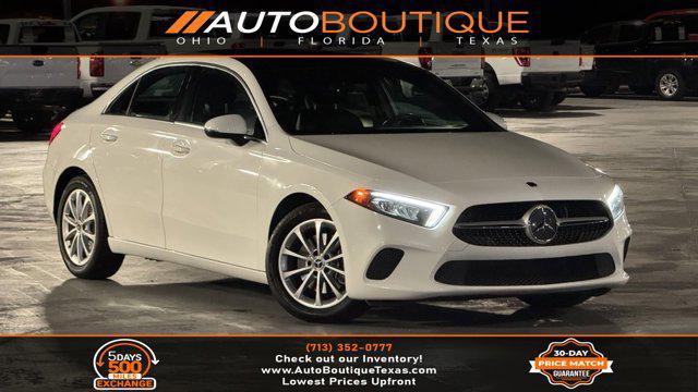 used 2020 Mercedes-Benz A-Class car, priced at $17,900