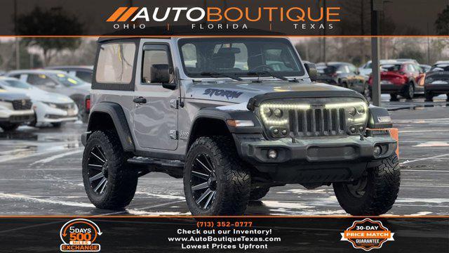 used 2018 Jeep Wrangler car, priced at $20,500