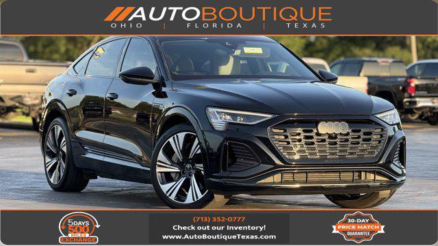 used 2024 Audi Q8 e-tron car, priced at $43,500