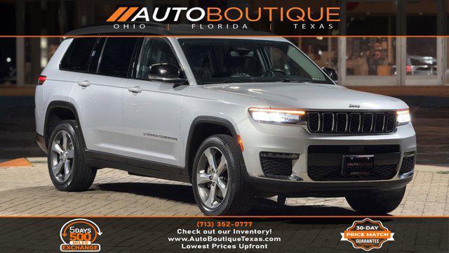 used 2021 Jeep Grand Cherokee L car, priced at $26,900