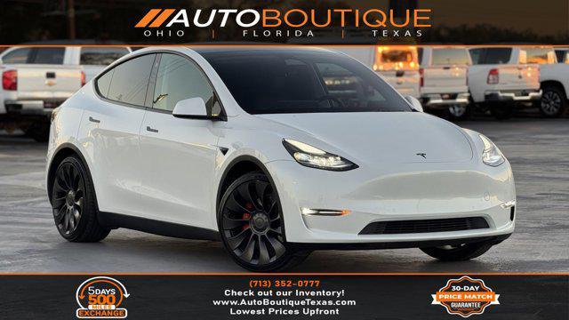 used 2022 Tesla Model Y car, priced at $31,500