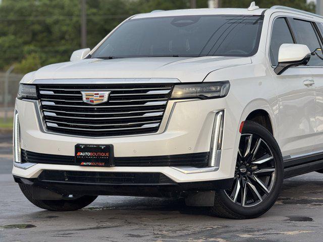 used 2021 Cadillac Escalade ESV car, priced at $56,000