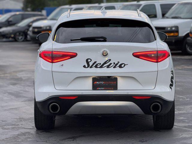 used 2018 Alfa Romeo Stelvio car, priced at $17,500
