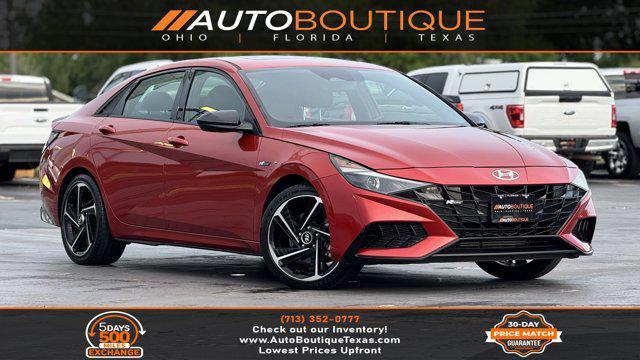 used 2022 Hyundai Elantra car, priced at $17,500