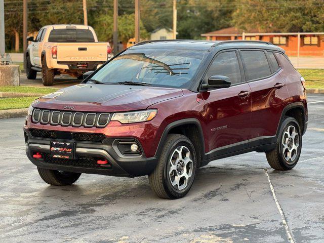 used 2022 Jeep Compass car, priced at $20,300