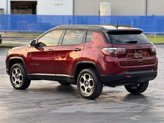 used 2022 Jeep Compass car, priced at $20,300