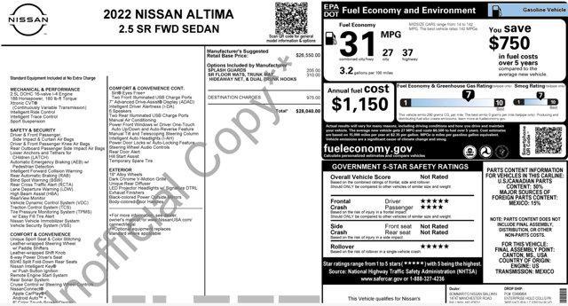 used 2022 Nissan Altima car