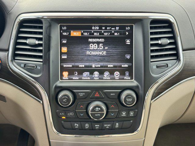 used 2017 Jeep Grand Cherokee car, priced at $15,300