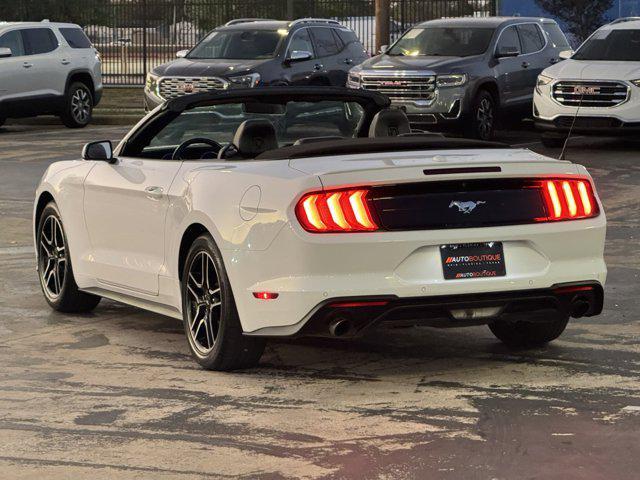 used 2021 Ford Mustang car, priced at $17,500