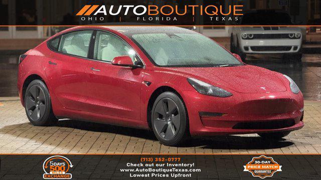 used 2023 Tesla Model 3 car, priced at $30,900