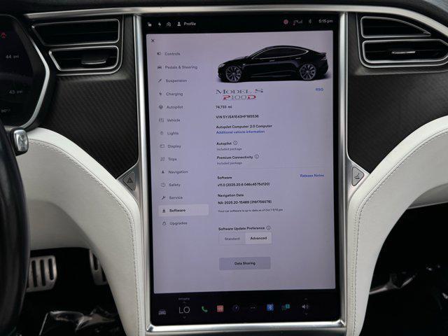 used 2017 Tesla Model S car, priced at $25,500