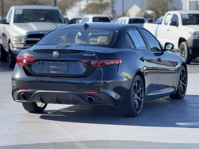 used 2018 Alfa Romeo Giulia car, priced at $16,700