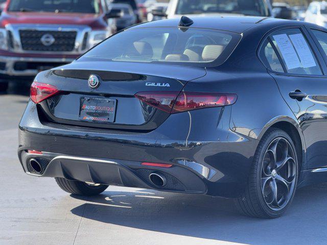 used 2018 Alfa Romeo Giulia car, priced at $16,700