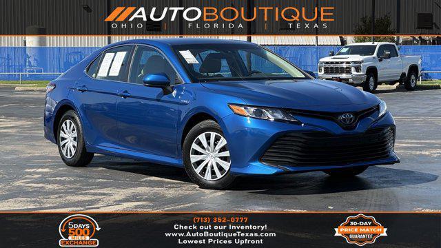 used 2019 Toyota Camry Hybrid car, priced at $17,000