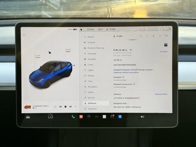 used 2022 Tesla Model Y car, priced at $27,000