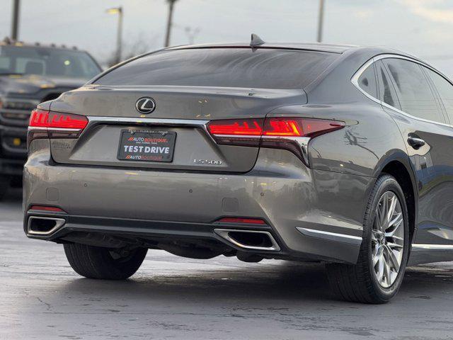 used 2018 Lexus LS 500 car, priced at $35,000