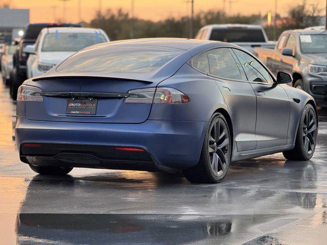 used 2021 Tesla Model S car, priced at $48,500