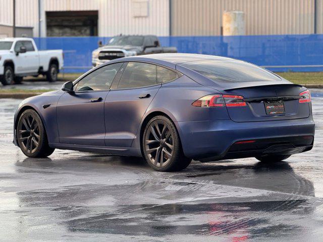 used 2021 Tesla Model S car, priced at $48,500