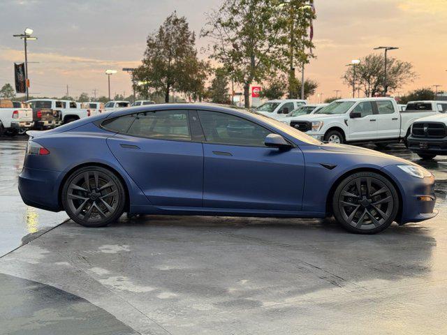 used 2021 Tesla Model S car, priced at $48,500