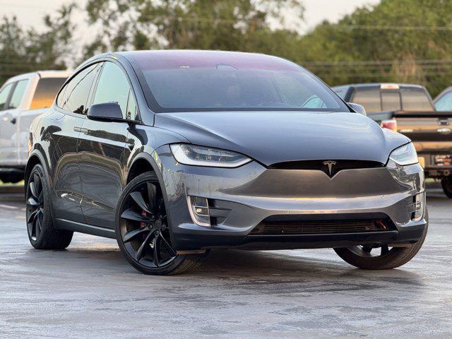 used 2020 Tesla Model X car, priced at $34,900