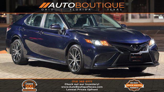 used 2022 Toyota Camry car, priced at $18,500