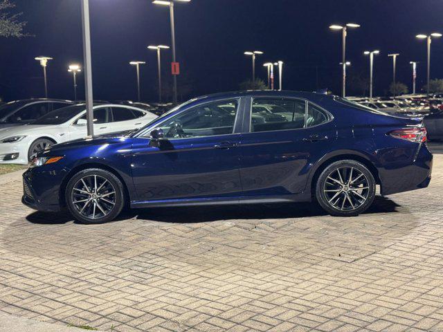 used 2022 Toyota Camry car, priced at $18,500