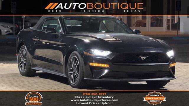 used 2022 Ford Mustang car, priced at $20,300