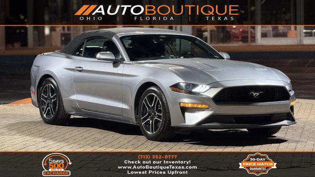 used 2022 Ford Mustang car, priced at $17,200