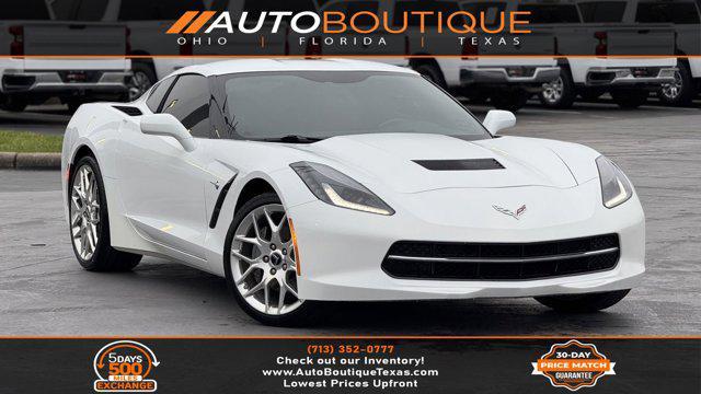 used 2017 Chevrolet Corvette car, priced at $35,500