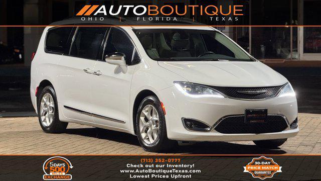 used 2020 Chrysler Pacifica car, priced at $17,000