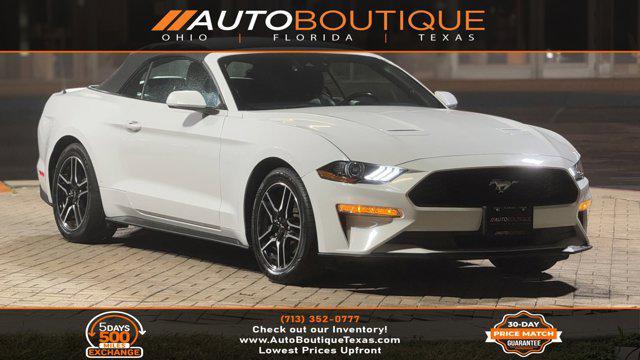 used 2022 Ford Mustang car, priced at $17,000