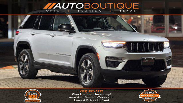 used 2023 Jeep Grand Cherokee 4xe car, priced at $27,500