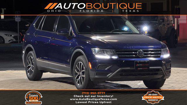 used 2021 Volkswagen Tiguan car, priced at $14,800