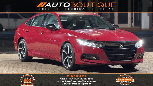 used 2018 Honda Accord car, priced at $15,500