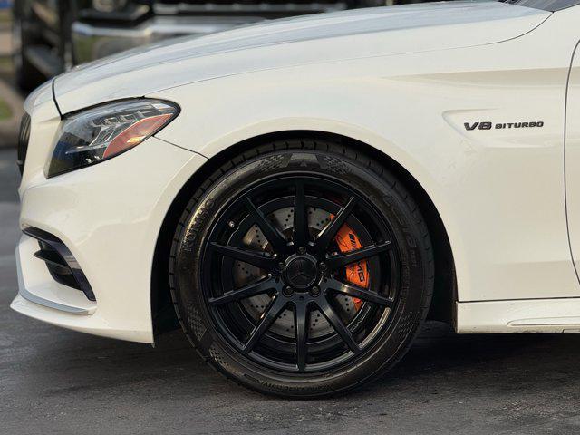 used 2020 Mercedes-Benz AMG C 63 car, priced at $45,500