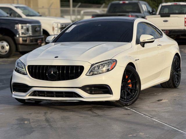 used 2020 Mercedes-Benz AMG C 63 car, priced at $45,500