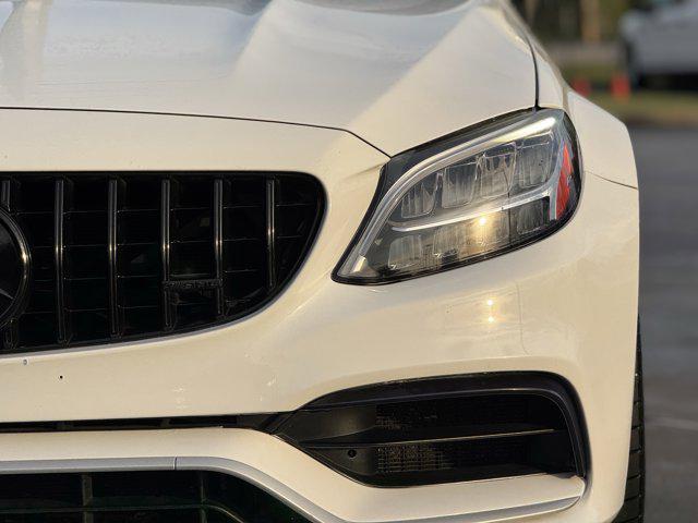 used 2020 Mercedes-Benz AMG C 63 car, priced at $45,500