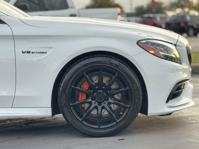 used 2020 Mercedes-Benz AMG C 63 car, priced at $45,500